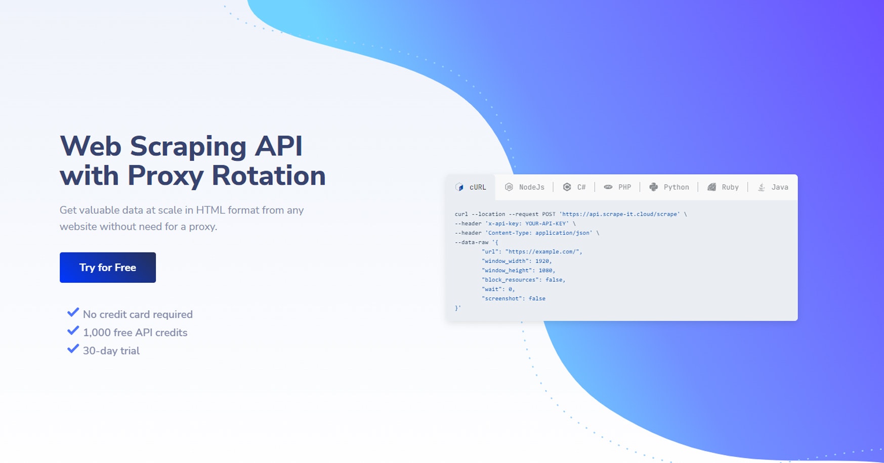 Scrape -it.cloud - Web Scraping API media 1