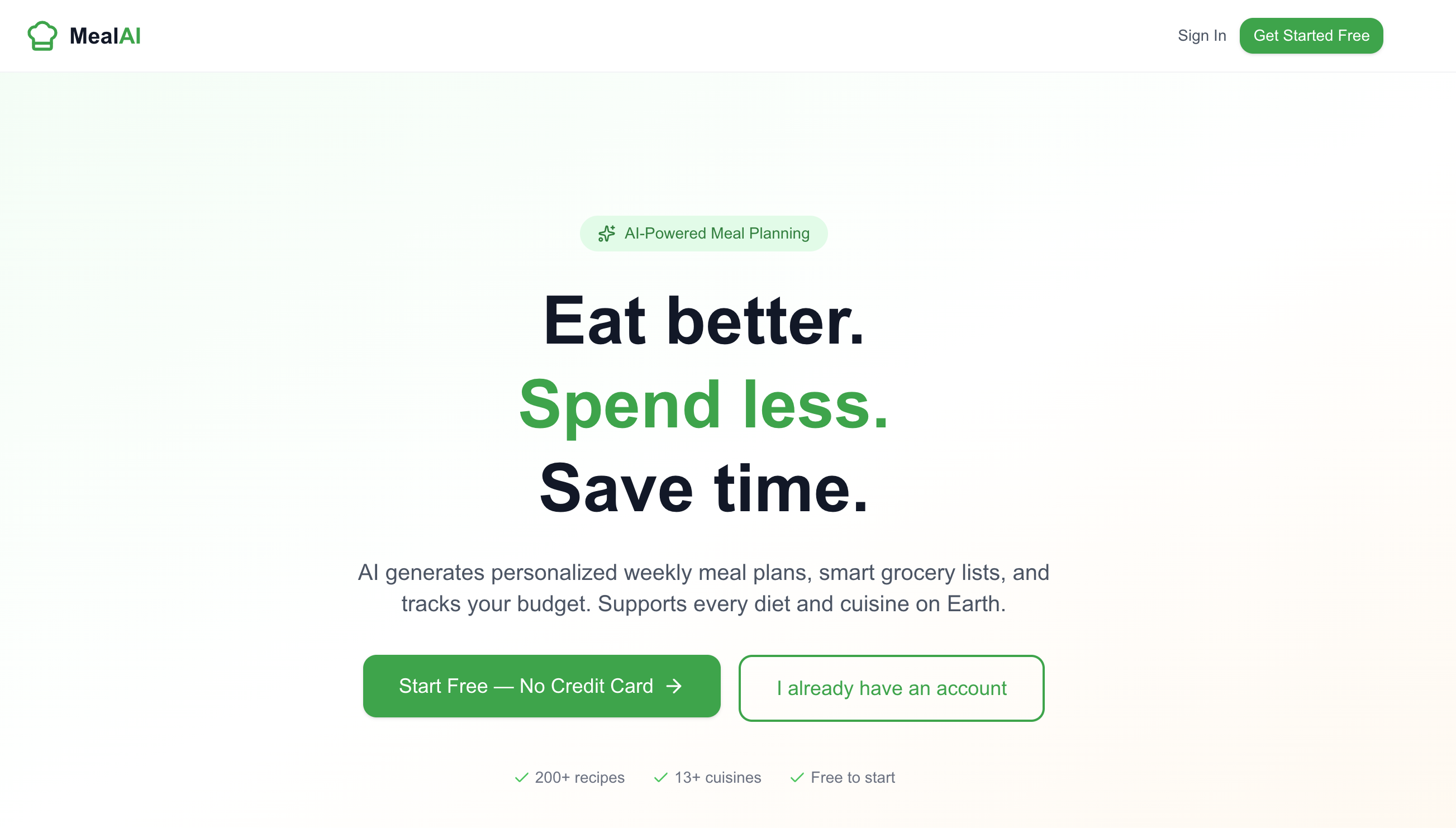 MealAI gallery image