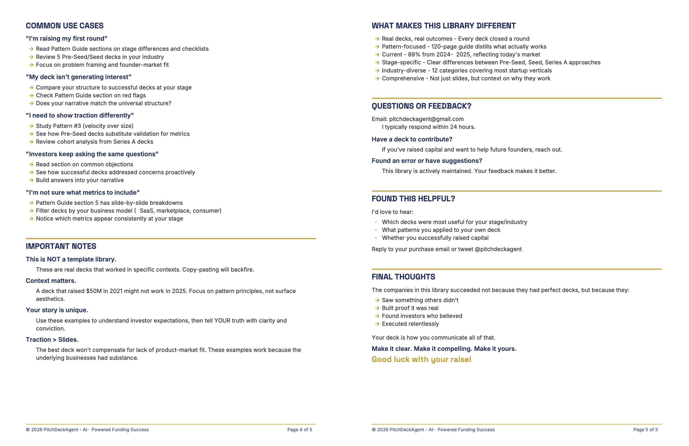 75 Early-Stage Decks & Patterns ($4B+) gallery image