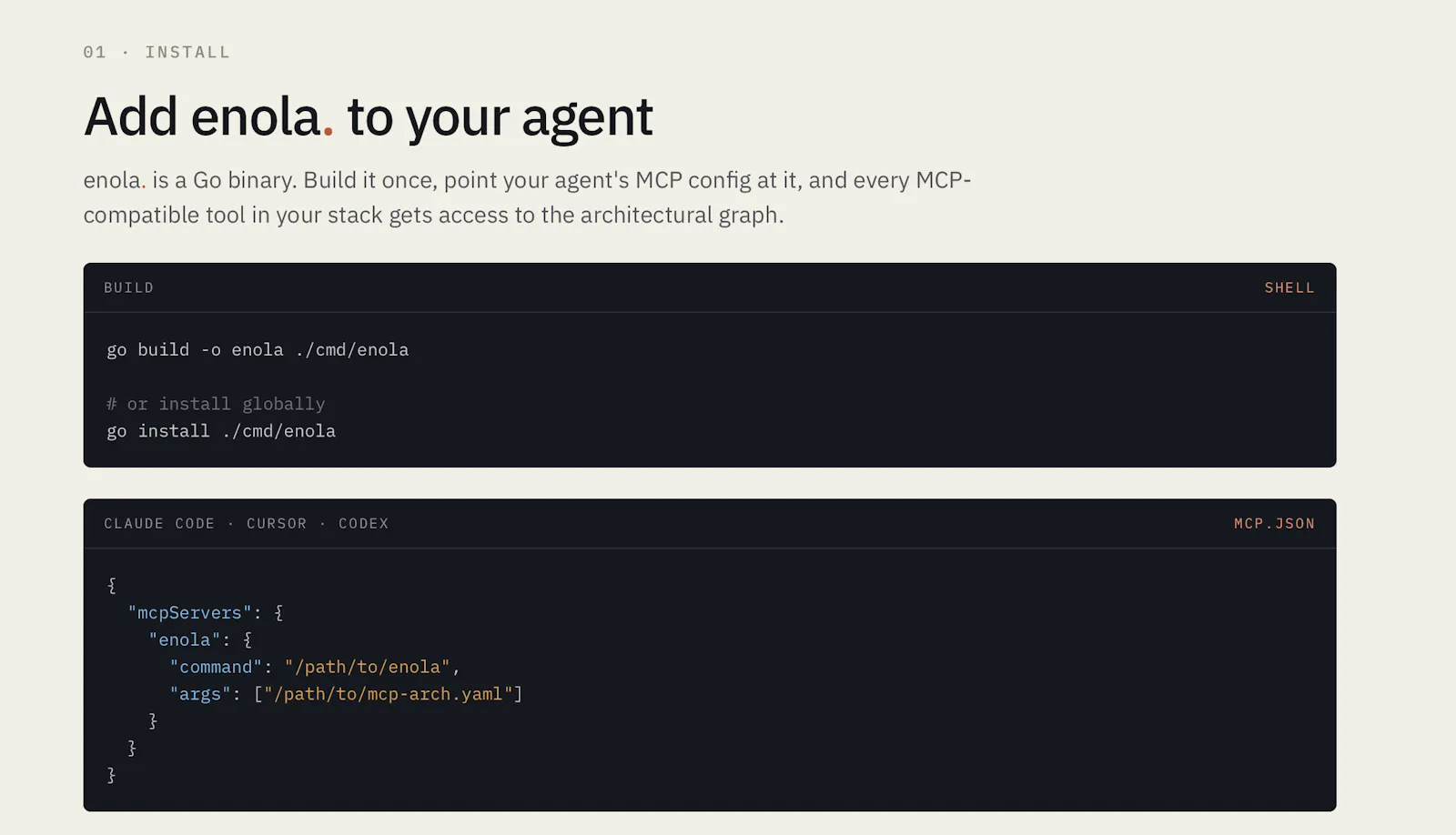 Enola. Open Source Launch screenshot 3
