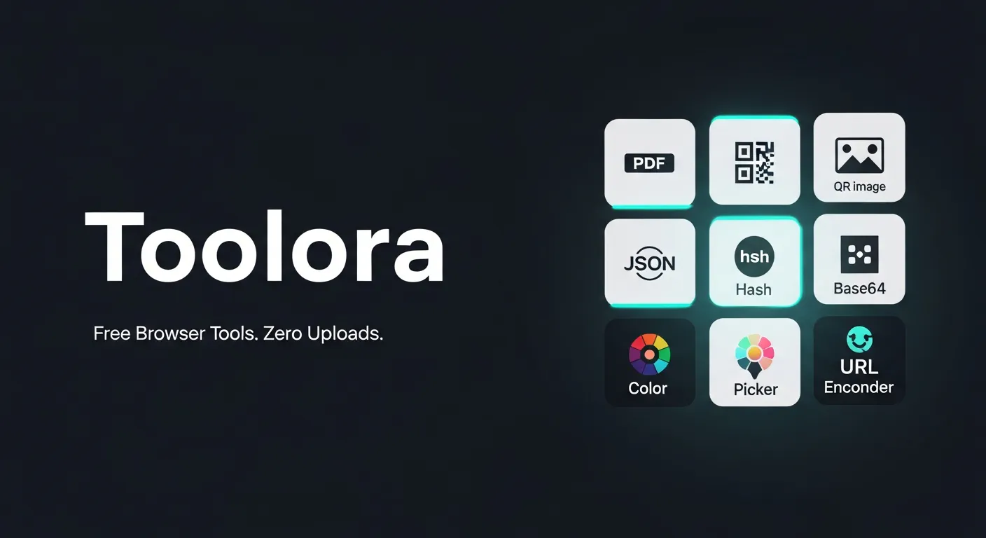 Toolora 제품 배너