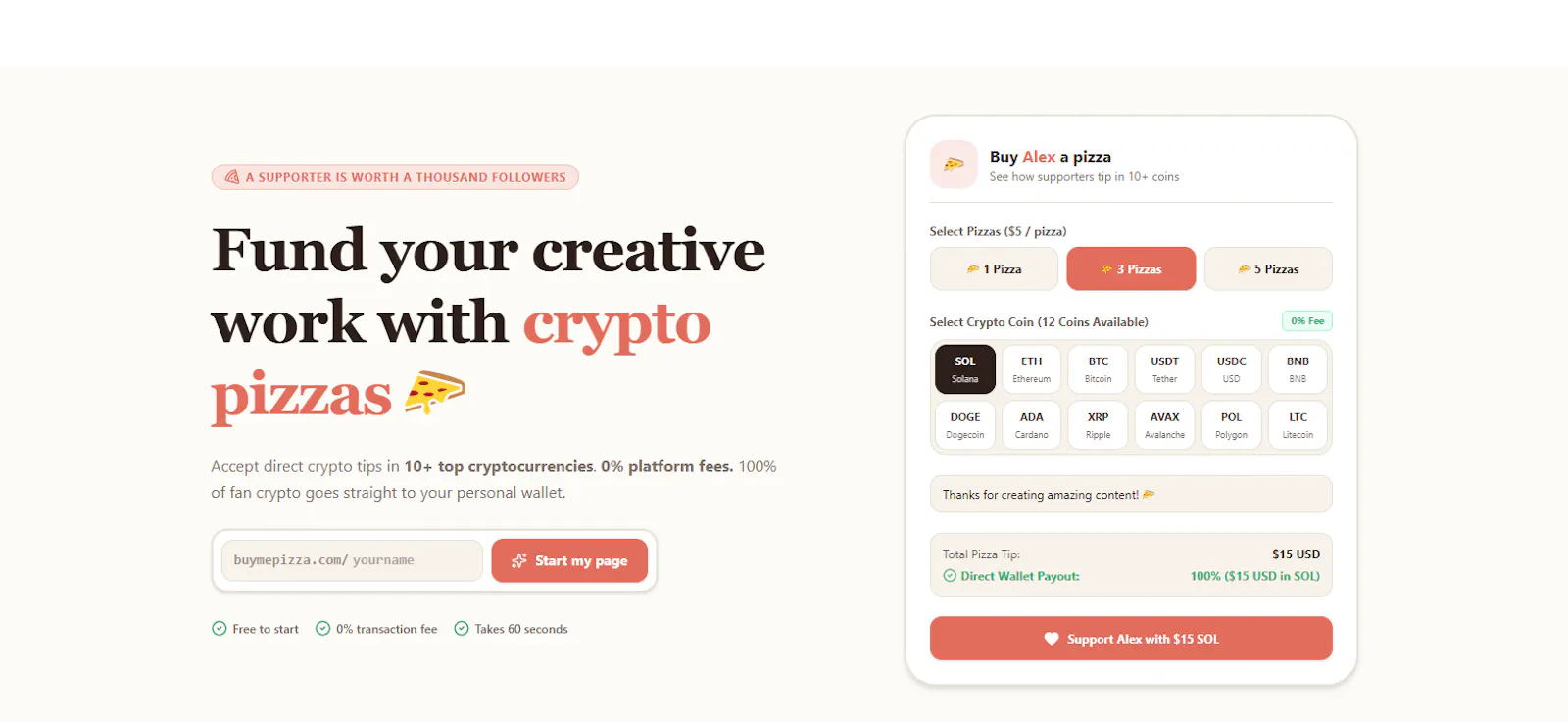 BuyMePizza screenshot 1