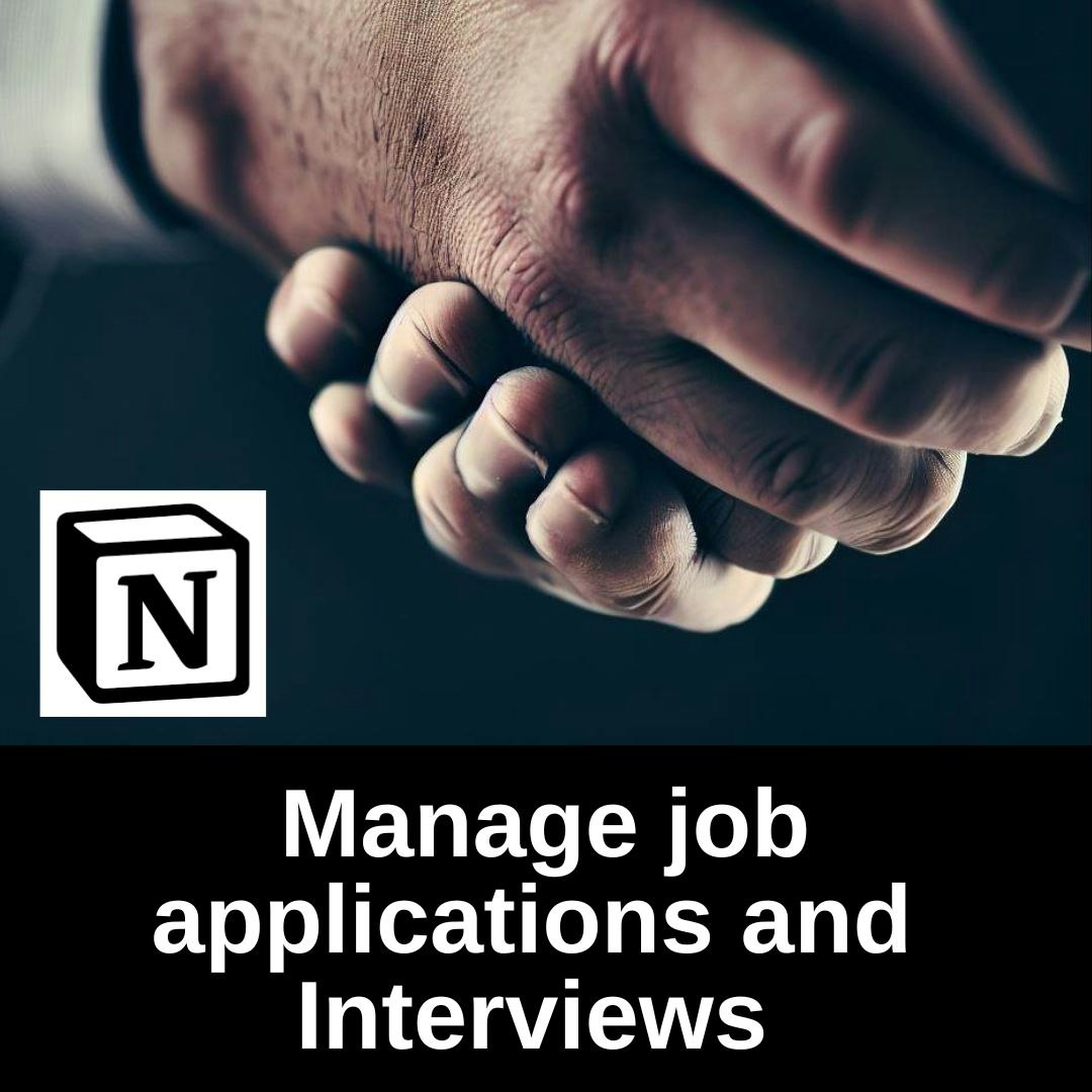 Notion Template for job Interviews