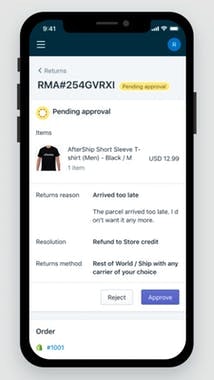 AfterShip Returns Center gallery image