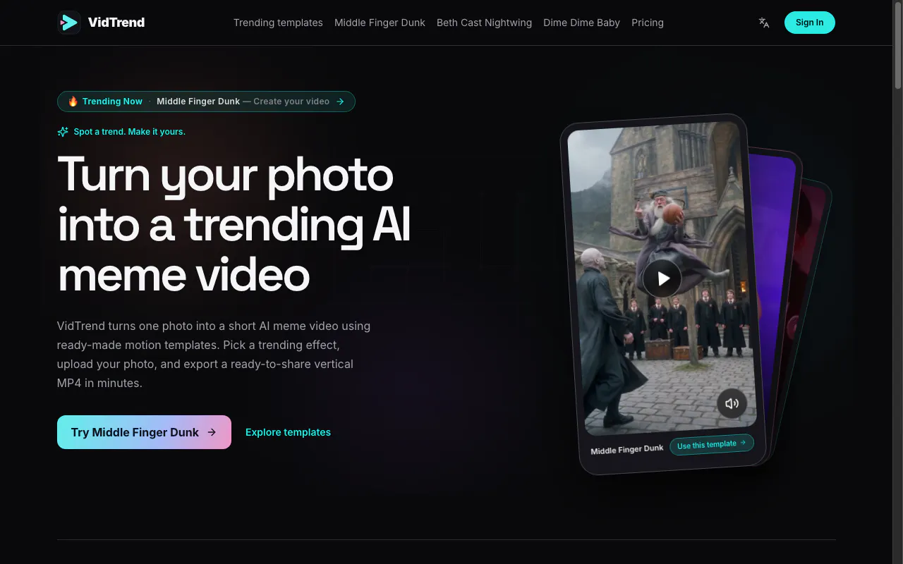 VidTrend gallery image