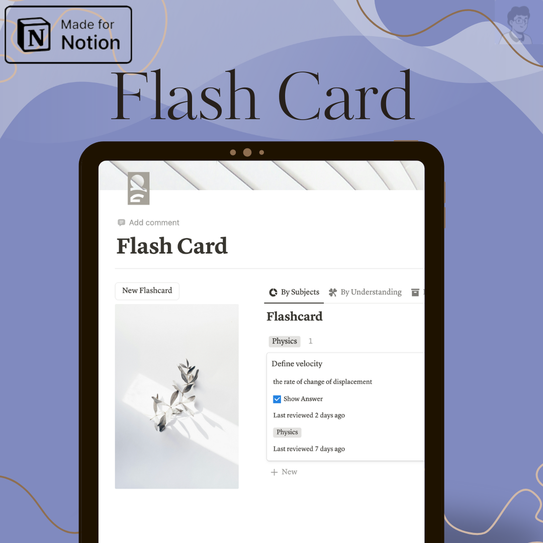 Flash Card In Notion... logo