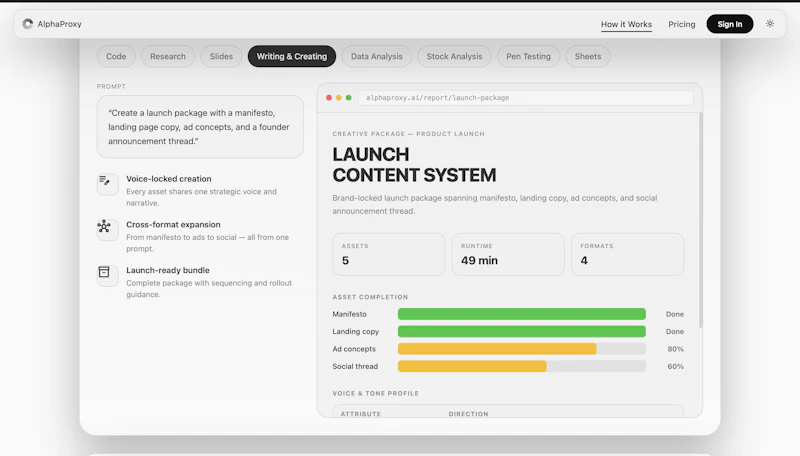 AlphaProxy.AI screenshot 5