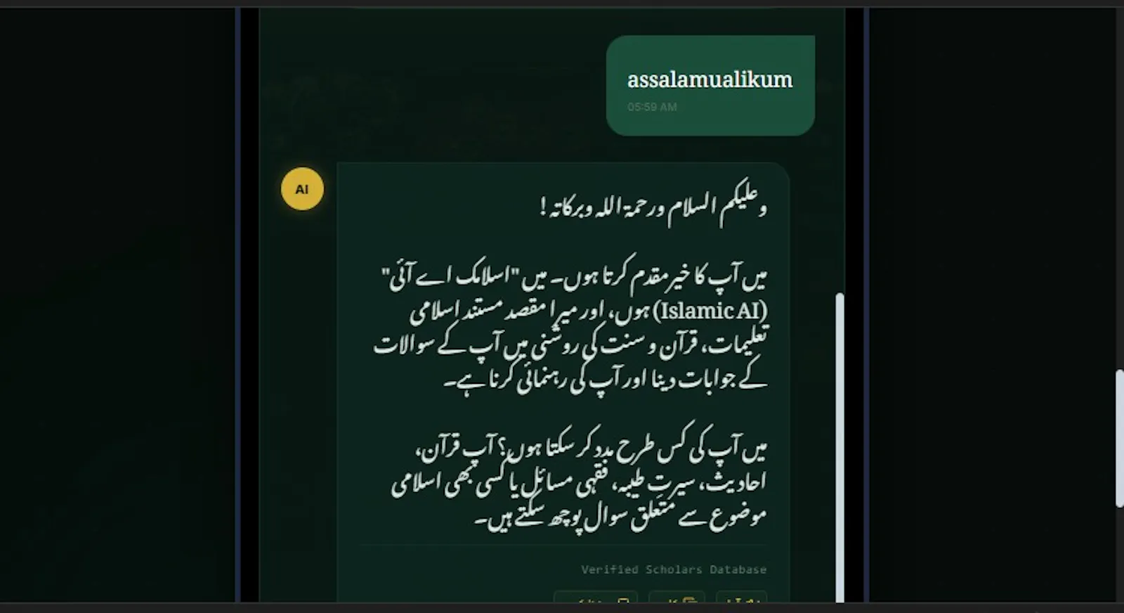 Islamic AI screenshot 3