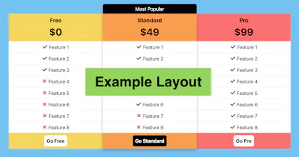 Responsive Columns Layout System gallery image
