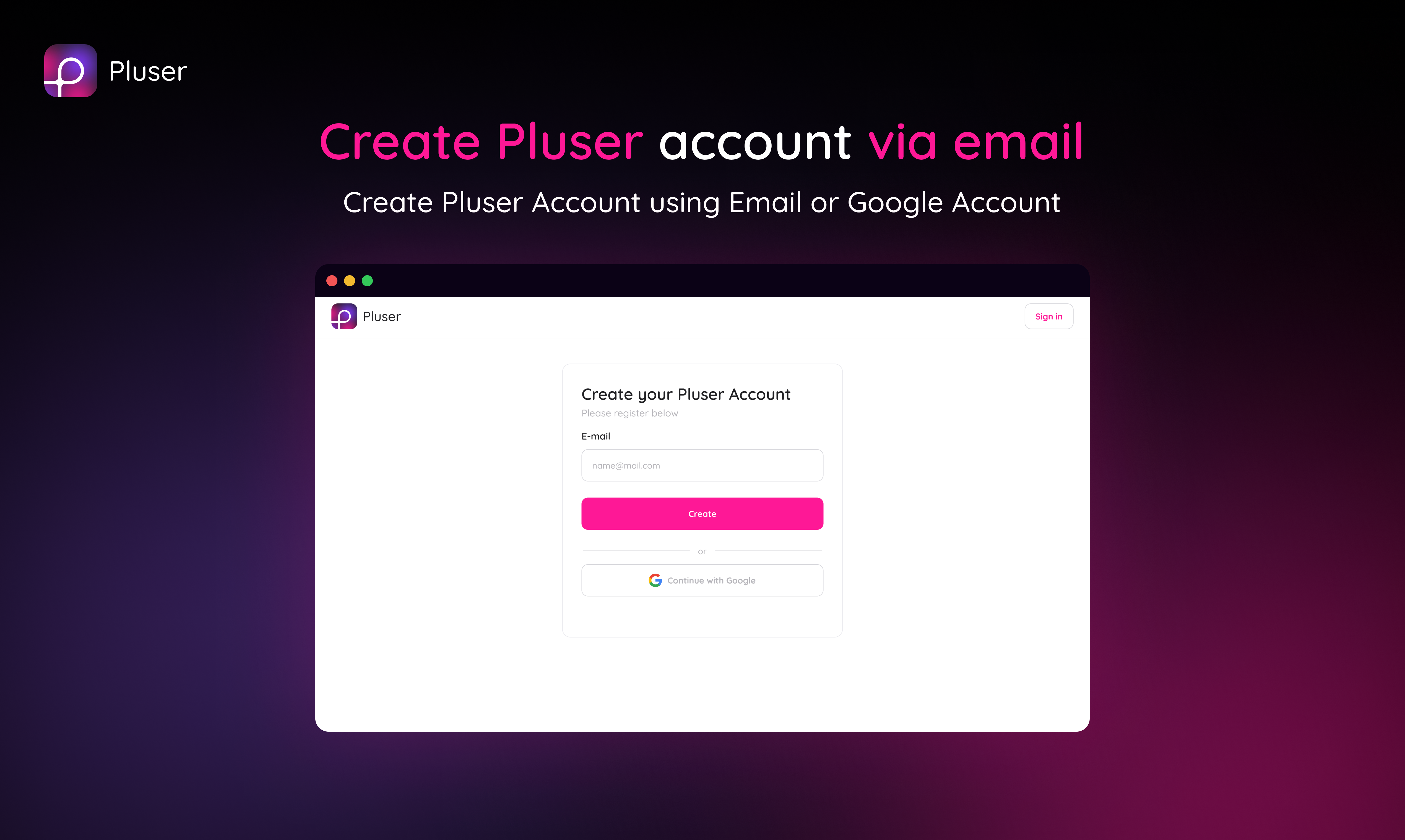 Pluser gallery image