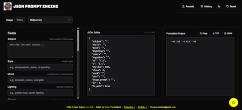 JSON Prompt Engine gallery image