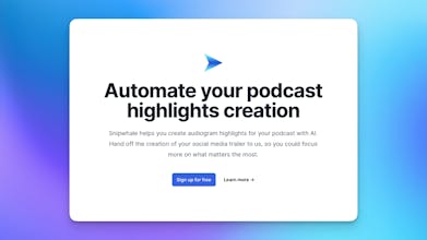 Snipwhale gallery image