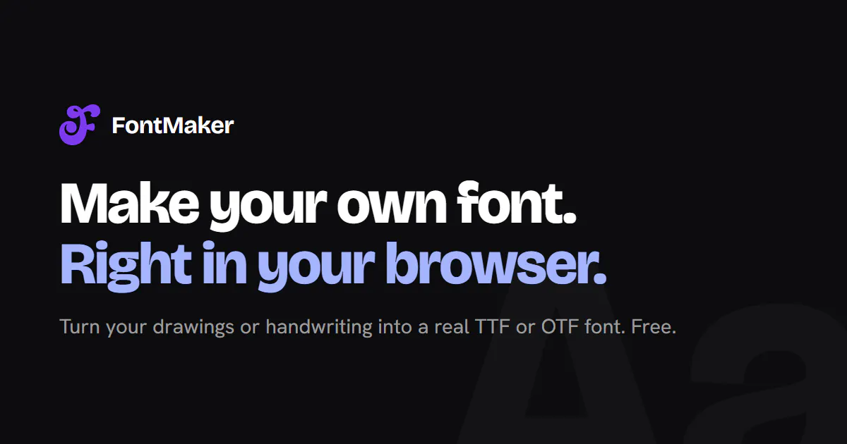 FontMaker gallery image
