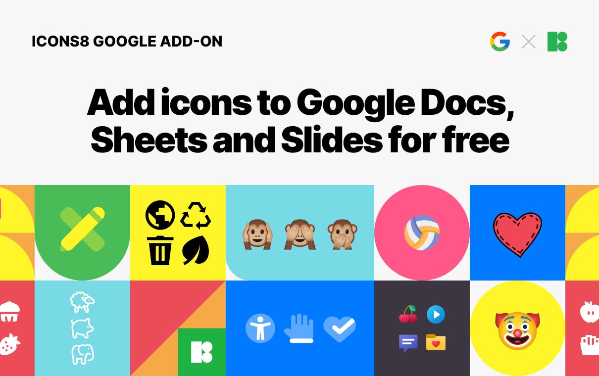 Icons8 Google Docs Add-on media 2