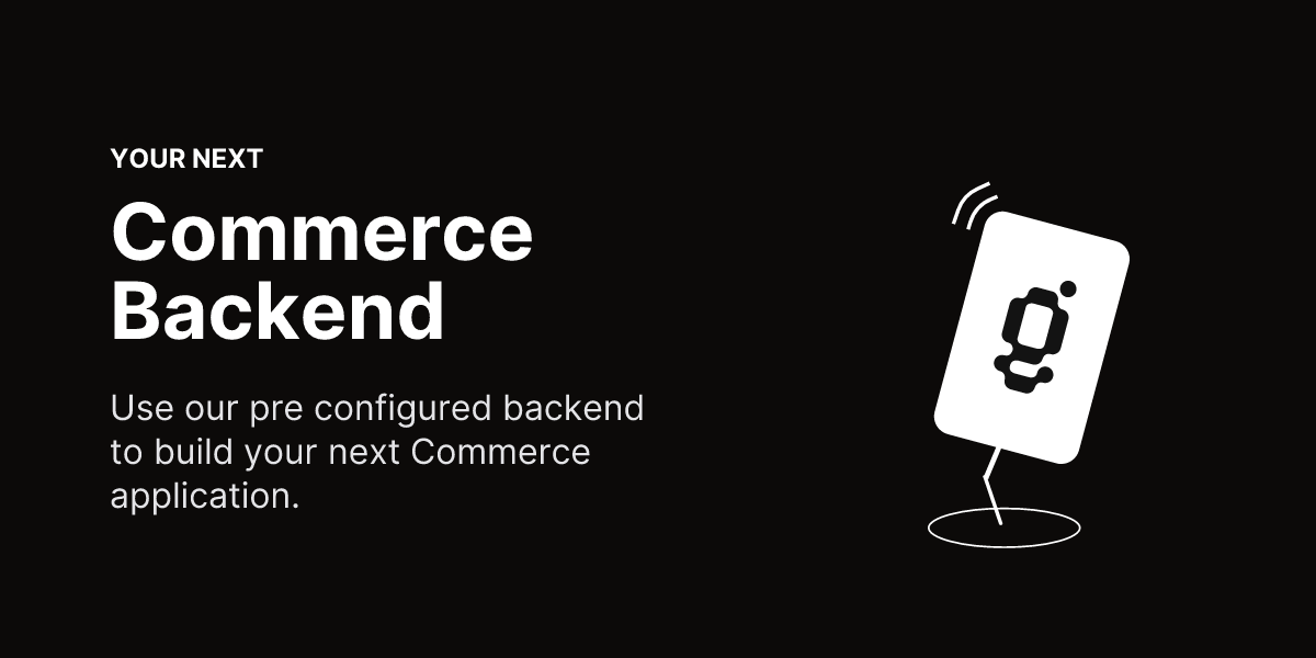 Geins Commerce Backend gallery image