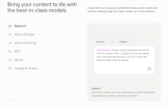 ElevenCreative by ElevenLabs gallery image