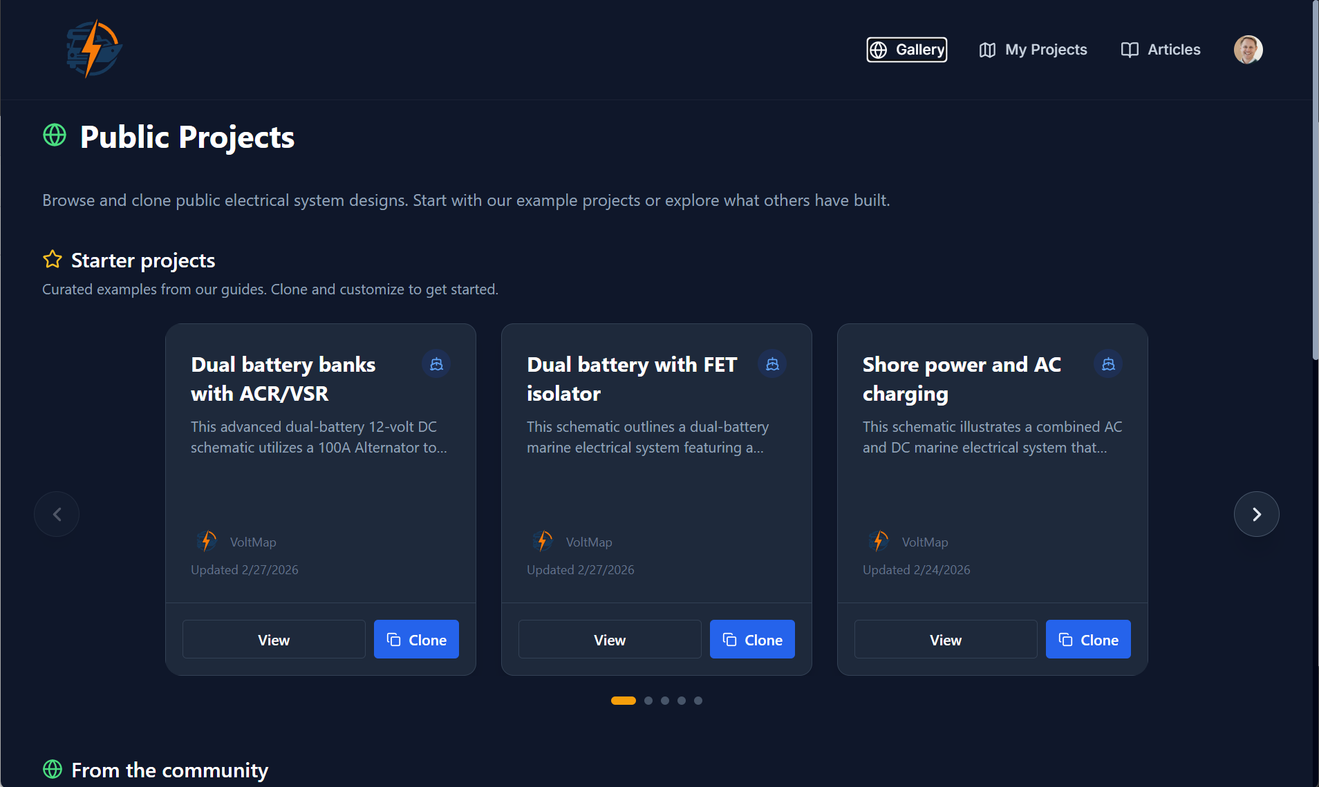 VoltMap - Screenshot 5 showing product features and functionality