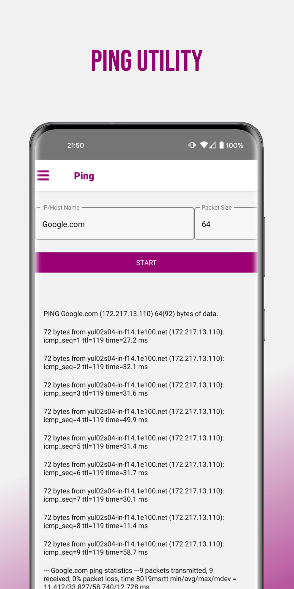 PingMyServer gallery image