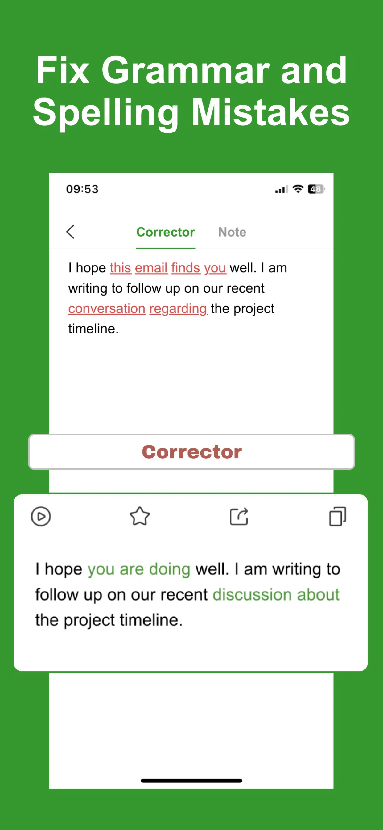 AI Grammar Checker for iOS media 1