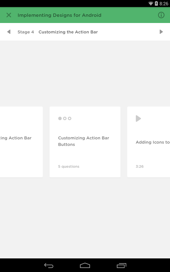 Treehouse Mobile App gallery image
