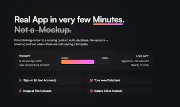 RapidNative 畫廊圖片