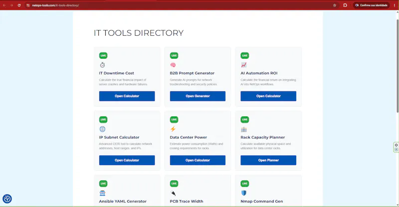 NetOps Tools screenshot 2