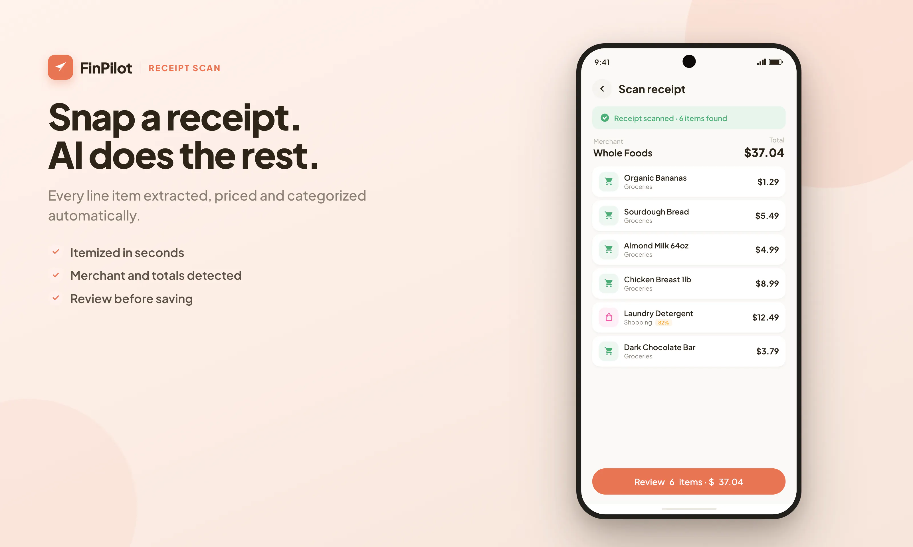 FinPilot – AI Expense Tracker gallery image