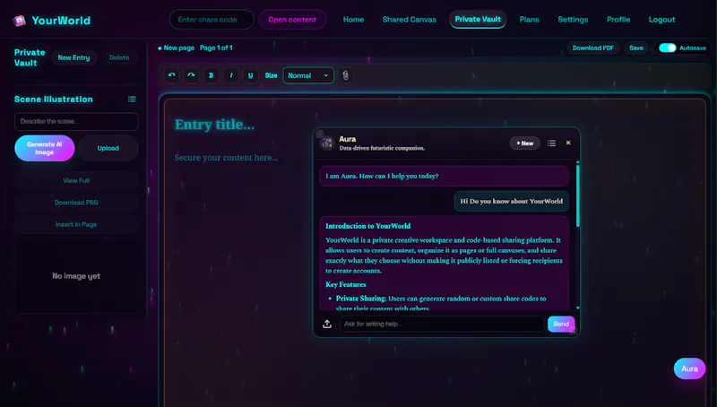 YourWorld screenshot 7