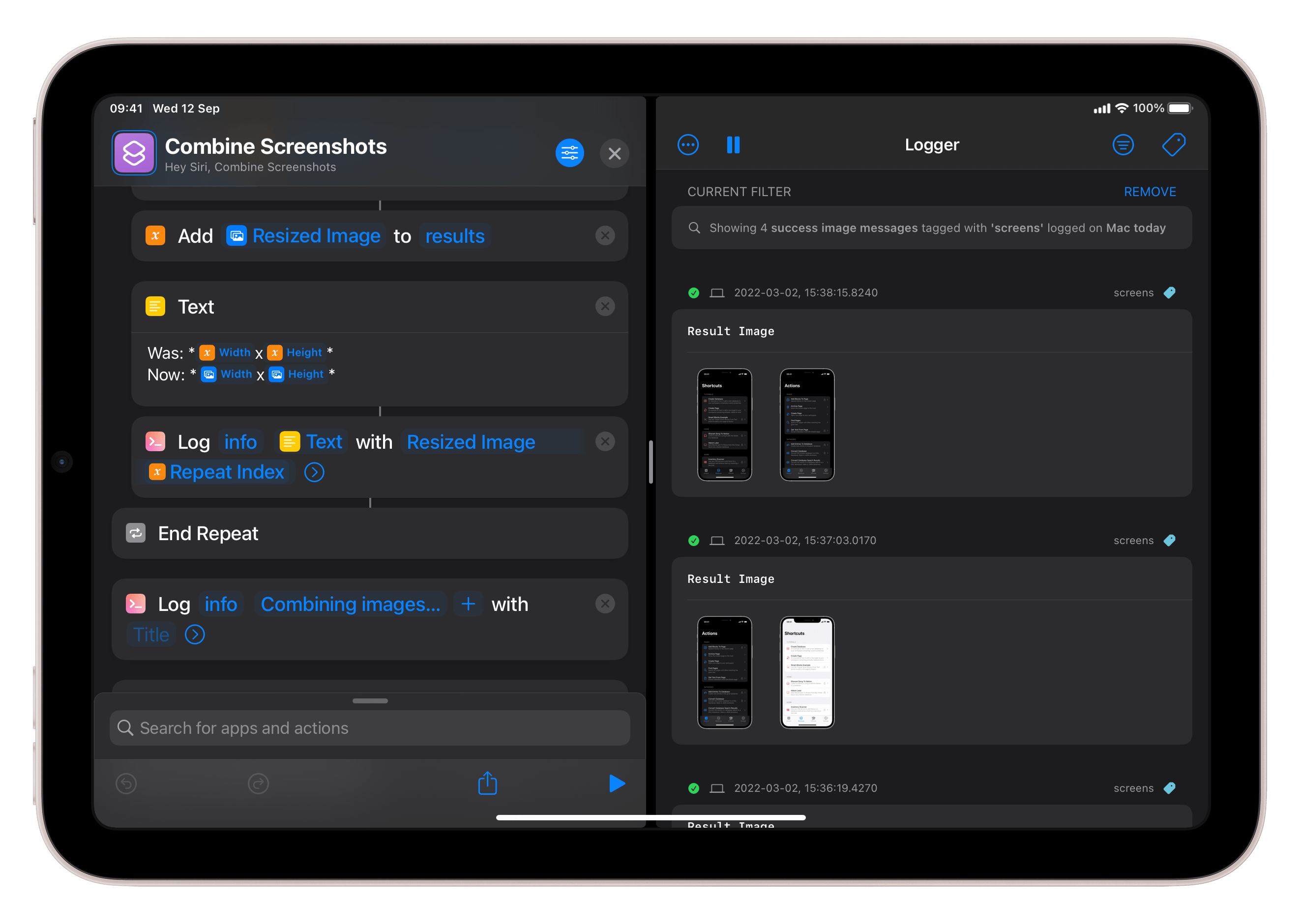 Logger gallery image