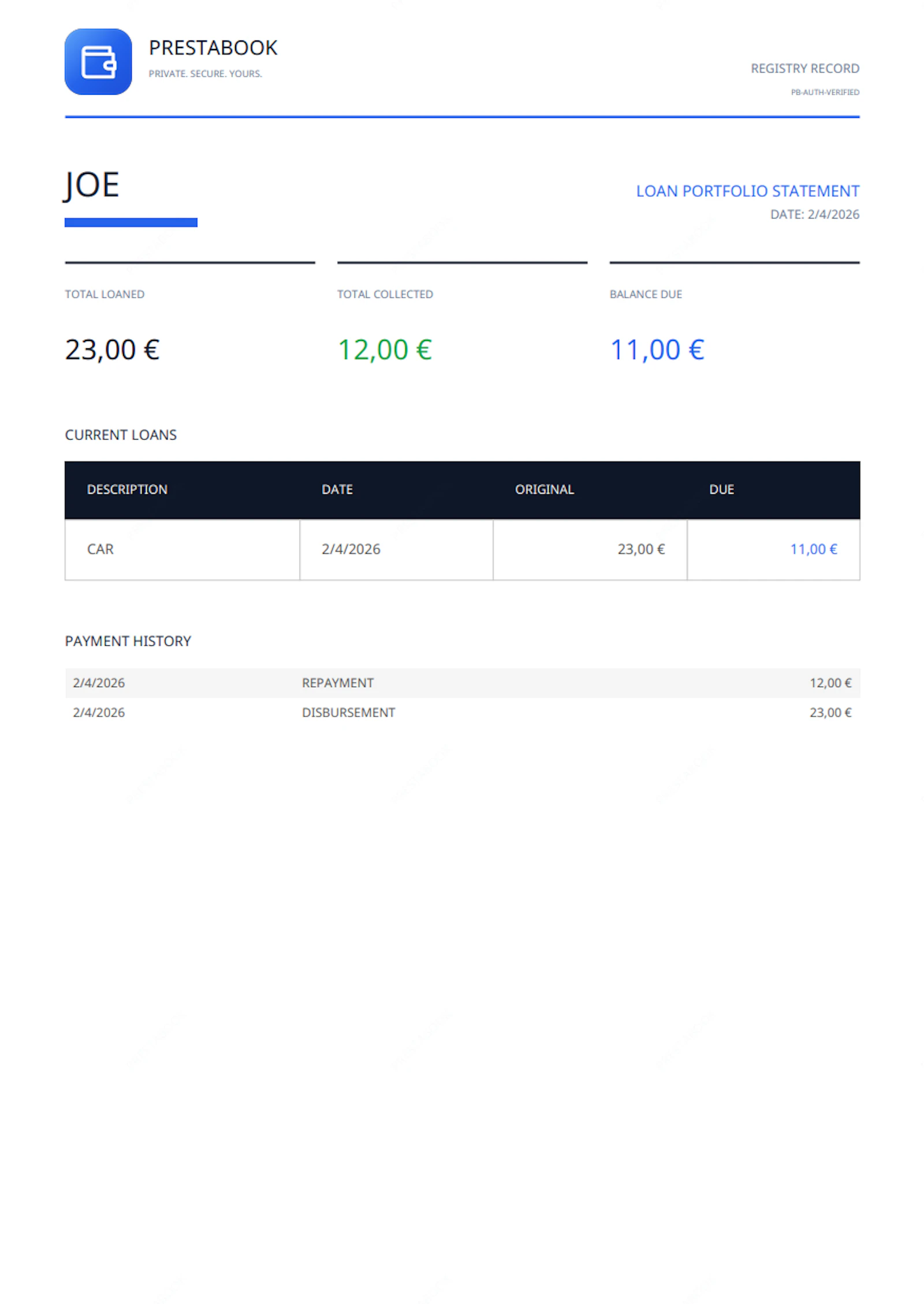PrestaBook screenshot 6