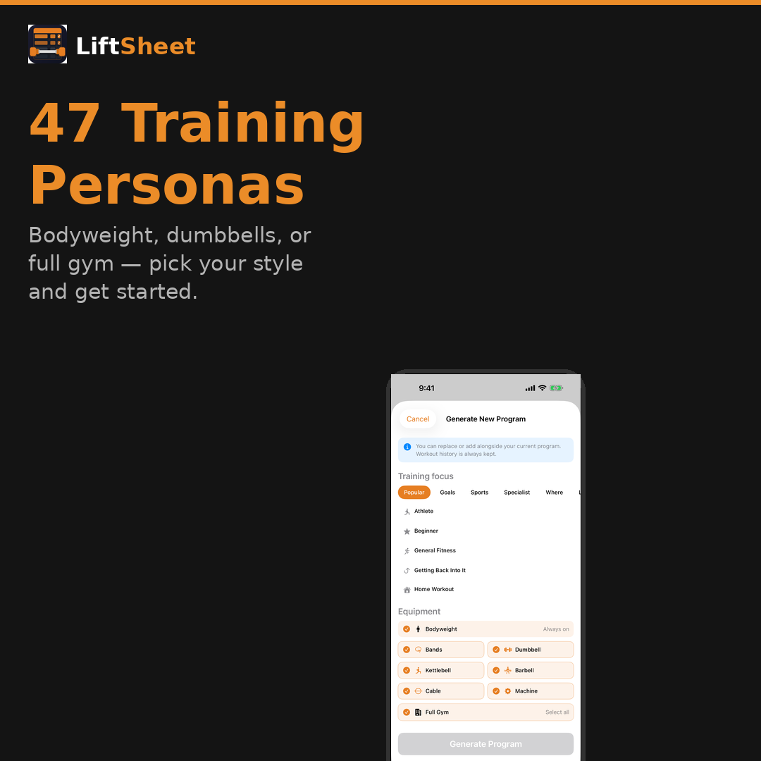 LiftSheet gallery image