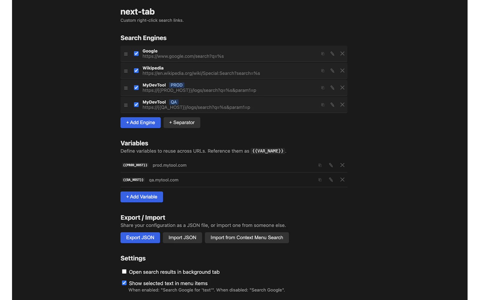 Next Tab screenshot 3
