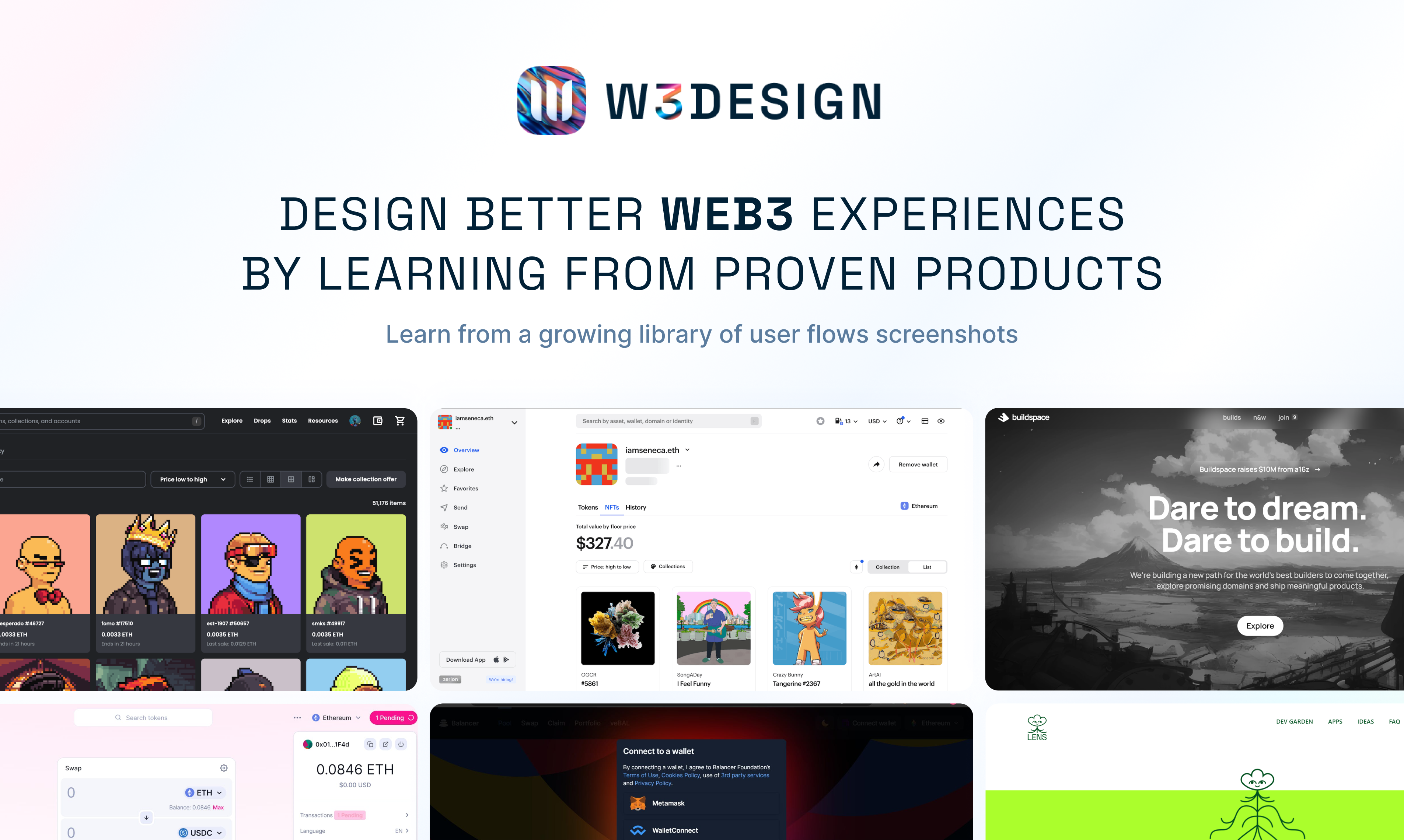 W3deseño - Una biblioteca de patrones de diseño de aplicaciones web3 para diseñadores y desarrolladores media 1