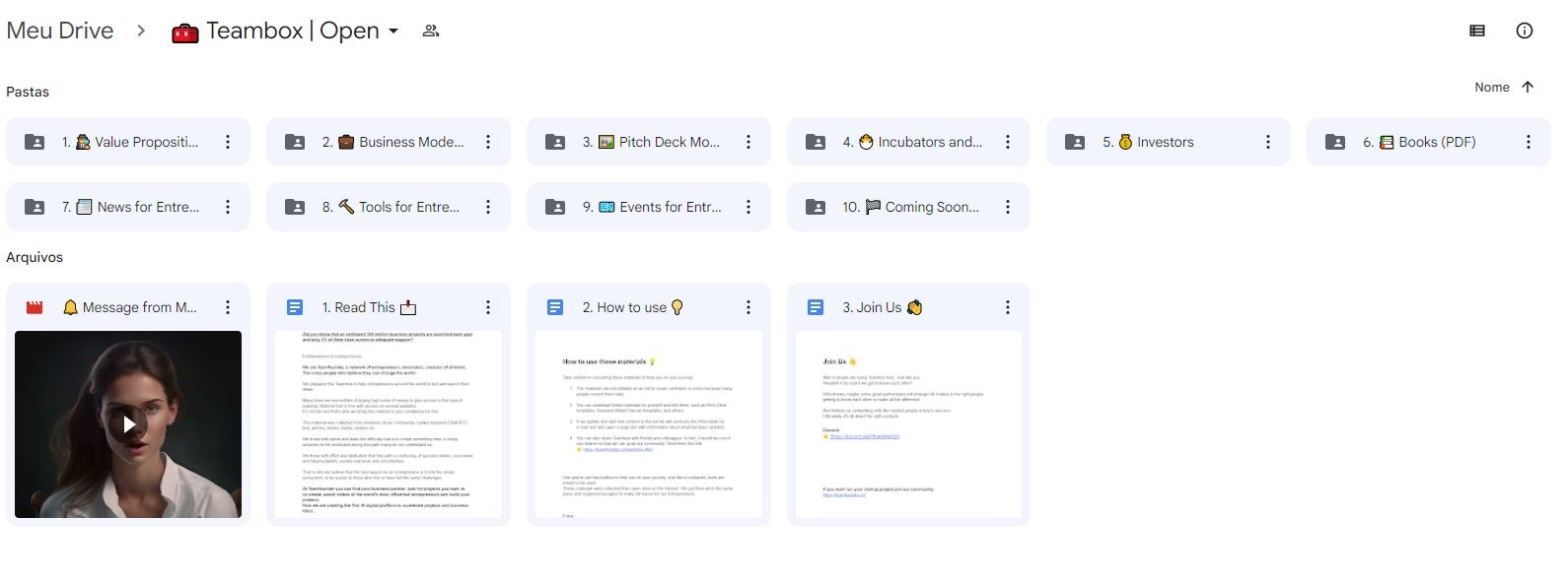Caja de equipo - E-Box con más de 4,000 contenidos gratuitos para emprendedoras media 1