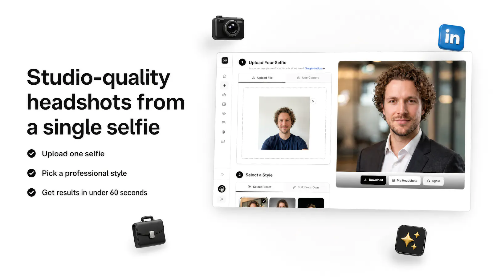 NextHeadshot screenshot 1