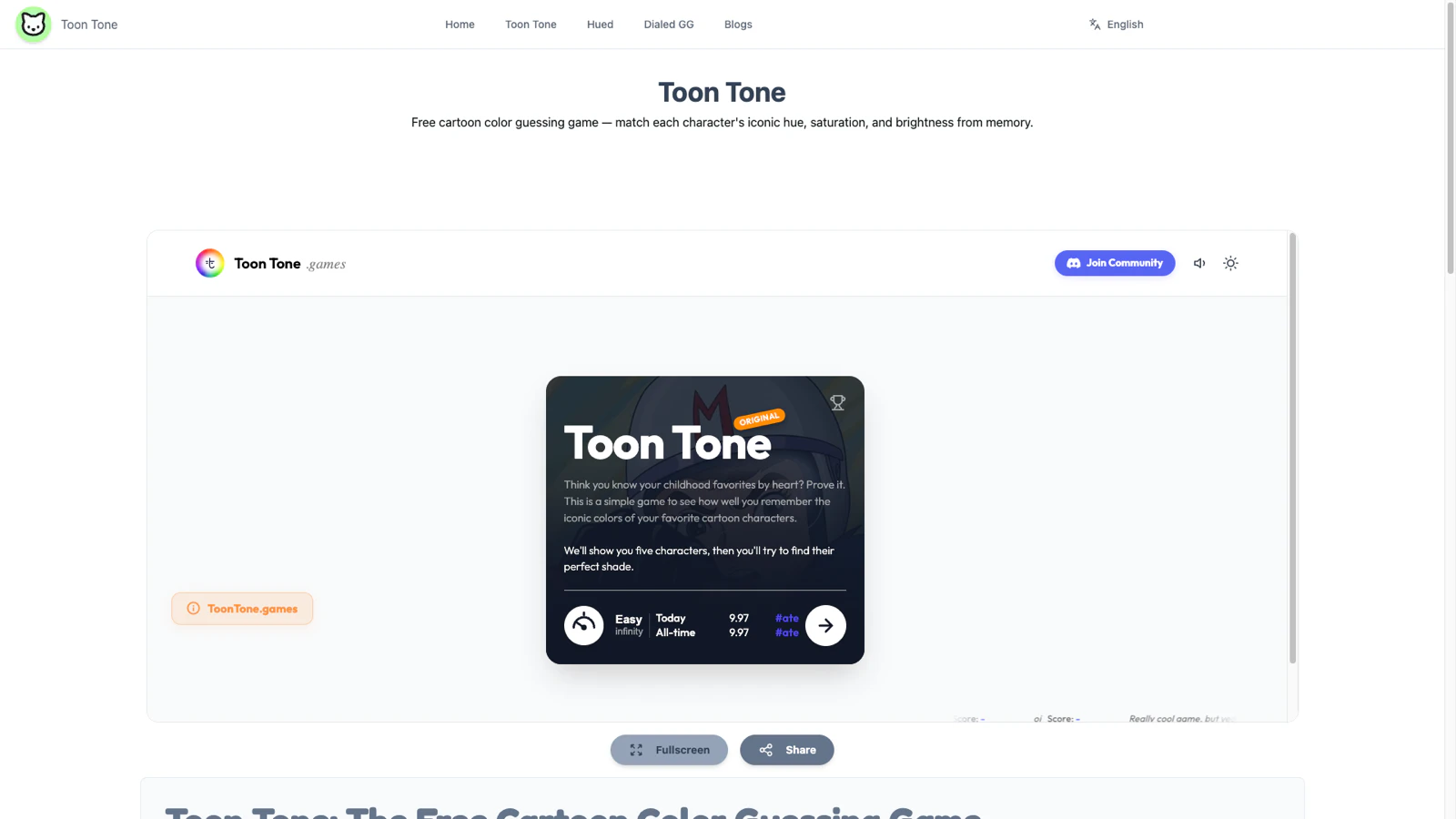 Toon Tone screenshot 2