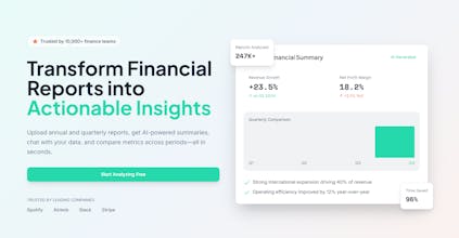 AI Financial Report (10K, Q, etc) gallery image