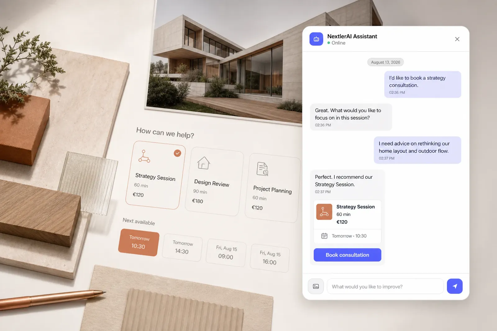 NextlerAI Assistant screenshot 1
