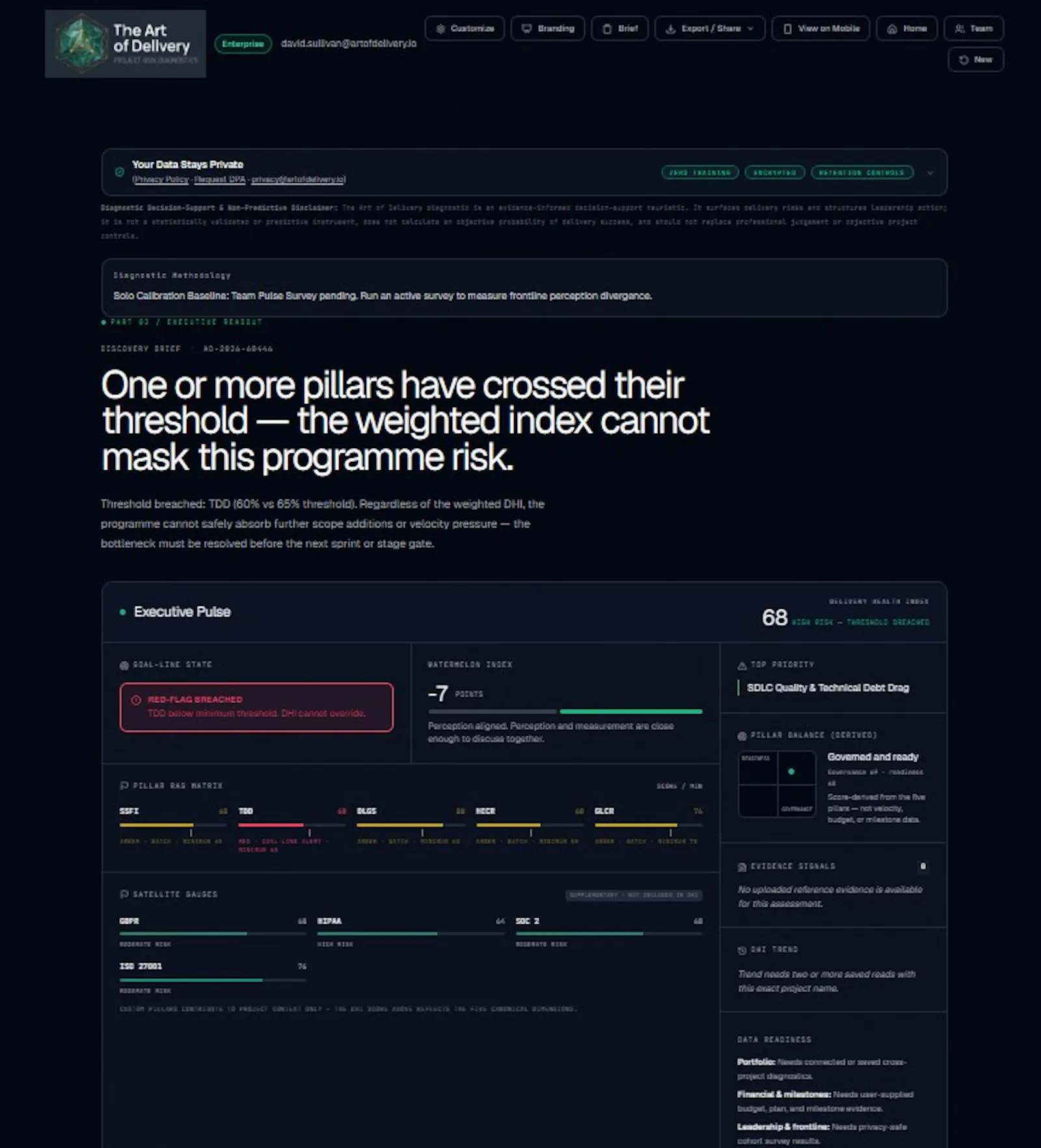 The Art of Delivery: Risk AI screenshot 4