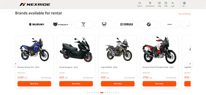 NEXRIDE screenshot 2