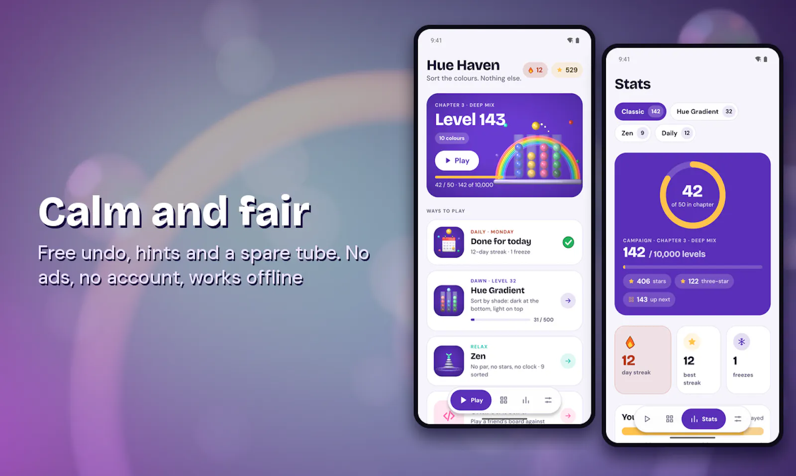 Hue Haven: Calm Ball Sort screenshot 7