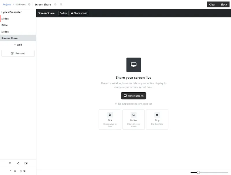 TheOpenPresenter screenshot 4