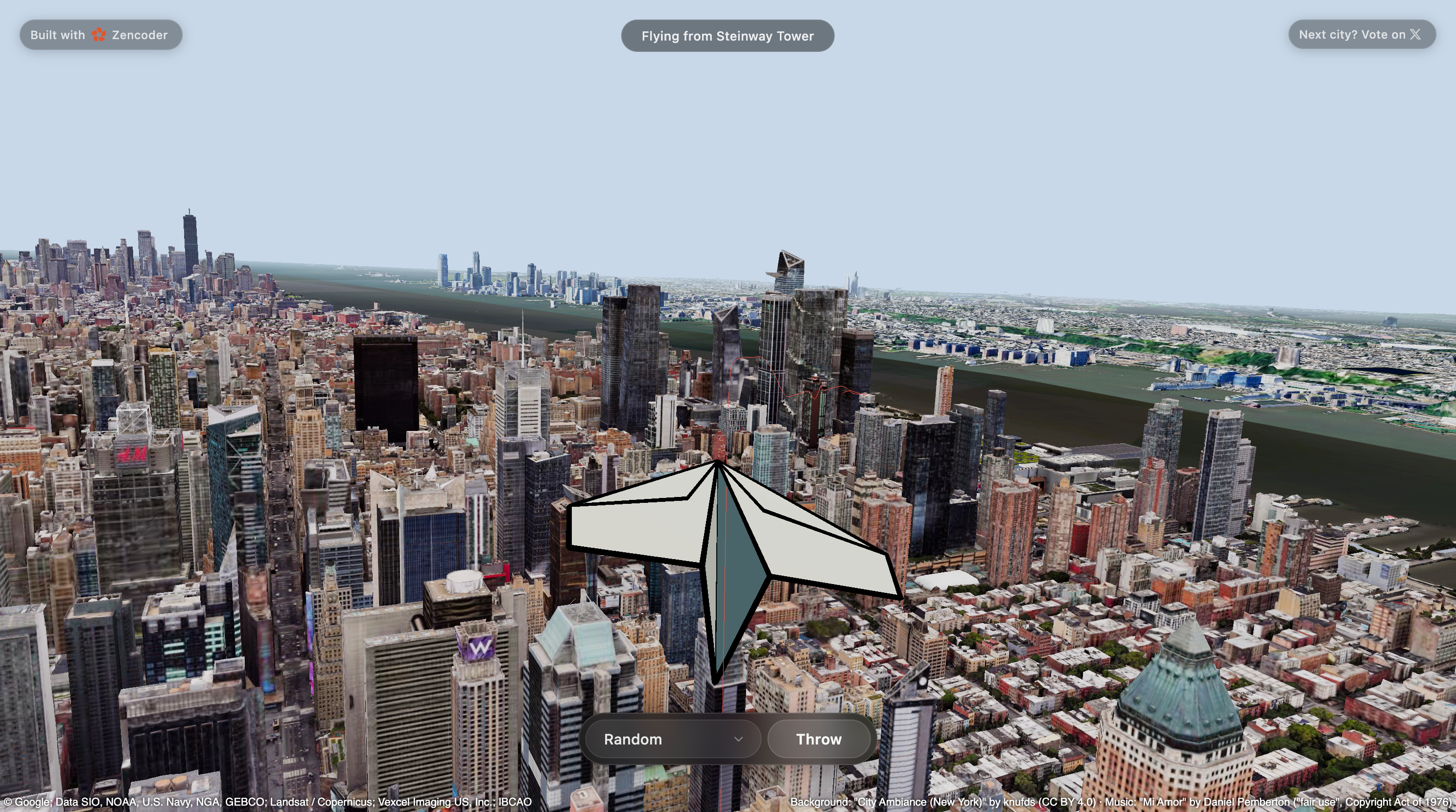 Paper Plane Simulator - Screenshot 3 showing product features and functionality