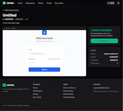 uihtml – Screenshot to HTML gallery image
