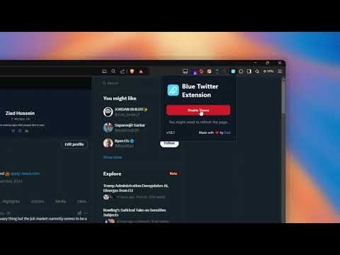 Blue Twitter gallery image