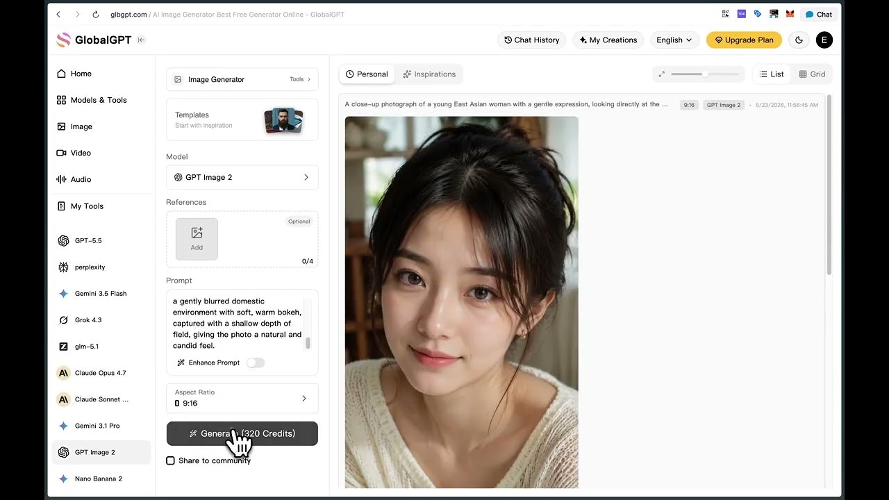 AI Girl Generator gallery image