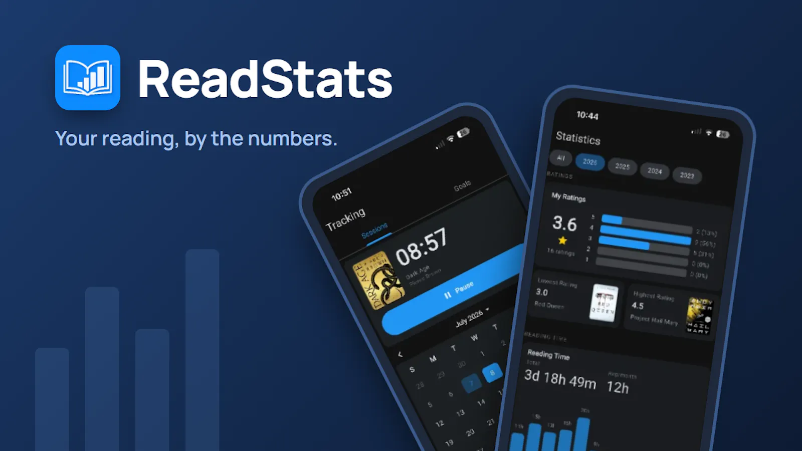 ReadStats screenshot 1