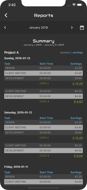 Agile Log - Time Tracker gallery image
