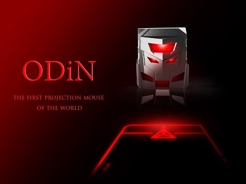 The World's First ODiN Aurora mouse projector