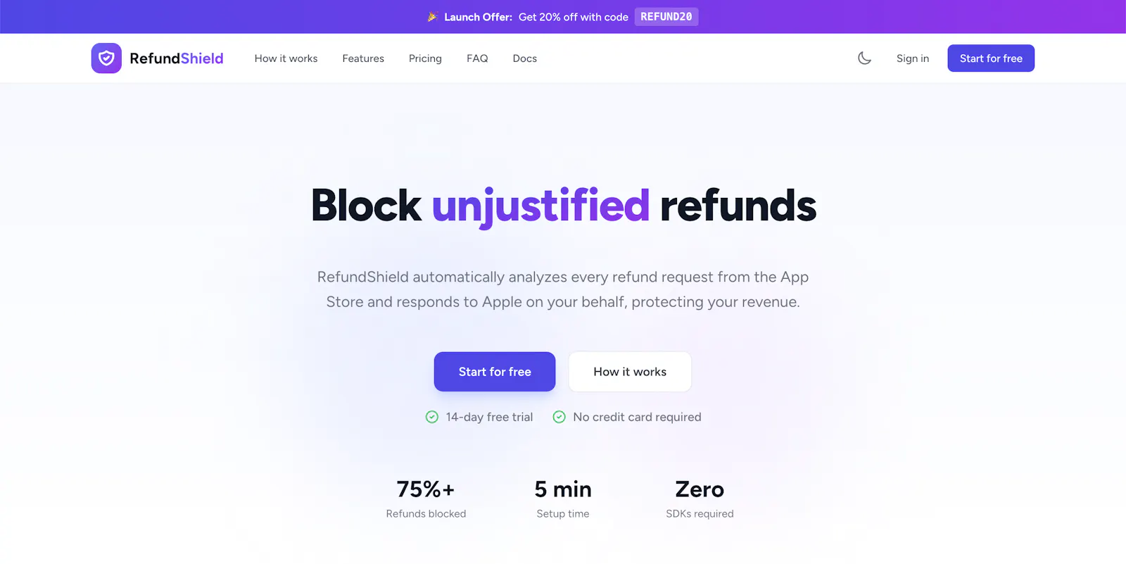 RefundShield screenshot 1